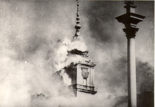 Wybuch II wojny światowej, Warszawa w ogniu